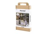 Set Creativo Macramè - Decorazione In Vetro Per Bottiglie, Incl. Materiale E Istruzioni