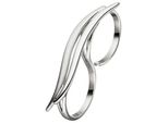 Silberring Jobo Gr. 58, Silber (Silber 925), Fingerringe, Damen, 58, Silber 925 (Sterlingsilber), Silberring, 925 Silber