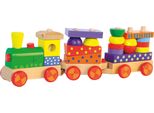 Woody Treno Pieghevole Con Stampa, Luci E Suoni - Due Vagoni