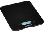 Concept VK5712, Bilancia Da Cucina Elettronica, 15 Kg, 1 G, Nero, Da Banco (Posizionamento), Rettangolare