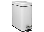 5 Five Simply Smart - Cestino Rettangolare Soft Close In Acciaio Inox 5L Bianco