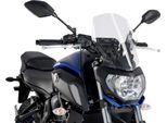 Cupolino Puig Naked Touring Trasparente Per Yamaha Mt-07