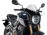 Cupolino Puig Semicarenato Trasparente Omologato Abe Per Honda