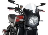 Cupolino Puig Semicarenato Trasparente Per Kawasaki