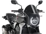 Cupolino Puig Semicarenato Nero Omologato Abe Per Honda