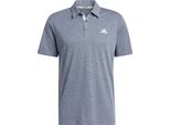 Adidas Performance Drive Heather Polo Shirt Navy
