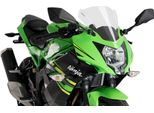 Cupolino Puig Z-Racing Fumè Chiaro Per Kawasaki Ninja