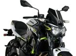 Cupolino Puig Naked Sport Nero Omologato Abe Per Kawasaki Z650