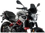 Cupolino Puig Naked Sport Fumè Scuro Omologato Abe Per Aprilia
