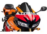 Cupolino Puig Z-Racing Nero 240X280Mm Per Honda Cbr Rr
