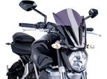 Cupolino Puig Naked Touring Fumè Scuro Per Yamaha Mt-07