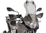 Cupolino Puig Touring Con Deflettore Fumè Chiaro Per Kawasaki