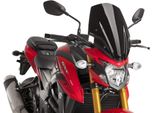 Cupolino Puig Naked Touring Nero Omologato Abe Per Suzuki Gsx-S