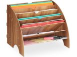 Organizzatore Da Scrivania Con Scomparti RD42748, Marrone