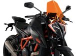Cupolino Puig Naked Touring Arancio Omologato Abe Per Ktm