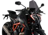 Cupolino Puig Naked Touring Fumè Scuro Omologato Abe Per Ktm
