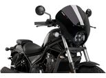 Cupolino Puig Semicarenato Fumè Scuro Per Honda Rebel