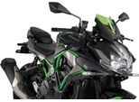 Cupolino Puig Naked Sport Verde Omologato Abe Per Kawasaki