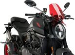 Cupolino Puig Naked Sport Rosso Omologato Abe Per Ducati