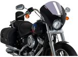 Cupolino Puig Semicarenato Fumè Chiaro Per Harley Davidson Softail Low Rider