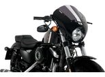 Cupolino Puig Semicarenato Fumè Scuro Per Harley Davidson