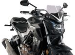 Cupolino Puig Naked Sport Fumè Chiaro Omologato Abe Per Honda