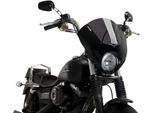 Cupolino Puig Semicarenato Fumè Scuro Per Harley Davidson Dyna Street Bob