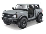 Maisto - 2021 Ford Bronco Badlands (Senza Porte), Grigio Cactus, 1:18