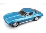 Maisto - 1965 Chevrolet Corvette, Metallo Azzurro, 1:18