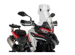 Cupolino Puig Touring Con Deflettore Fumè Chiaro Per Benelli