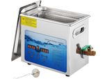 Succebuy Pulitore Ad Ultrasuoni, 6 L, 220 V, 36-40 Khz, Frequenza Regolabile, Con Timer Digitale E Riscaldamento, Pulitore Ad Ultrasuoni Per Laboratori Di Gioielli E Monete, Fcc/Ce/Rohs