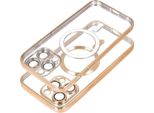 Custodia Trasparente Per Telefono Cellulare Elegante Custodia Per Smartphone Bumper Compatibile Con Iphone 16E Gold