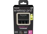 LadegeräT Eneloop Smartplus Charger BQ-CC55 Weiß, Inkl. 4X Mignon Aa 1,2V