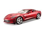 Maisto 1:18 Modellino Auto 2014 Corvette Stingray Blu Scuro