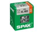 Set Di 125 Viti Spax Torx In Acciaio A Testa Svasata, Diam.4 Mm X L.40 Mm