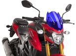 Cupolino Puig Naked Sport Blu Omologato Abe Per Suzuki Gsx-S