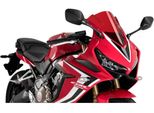 Cupolino Puig Z-Racing Rosso 335X285Mm Omologato Abe Per Honda