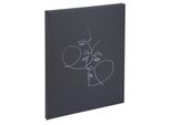 Exacompta 47688E Libro Degli Ospiti 100 Pagine 27X22Cm Color Avorio Nero