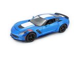 Maisto - 2017 Corvette Grand Sport, Blu Metallizzato, 1:24