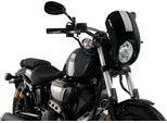 Cupolino Puig Semicarenato Nero Omologato Abe Per Yamaha