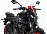 Cupolino Puig Naked Sport Rosso Omologato Abe Per Yamaha
