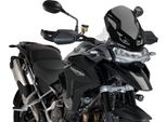 Cupolino Puig Sport Nero 300X315Mm Omologato Abe Per Triumph