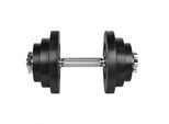 Bilanciere Lifefit® Ad Una Mano Da 20 Kg, Barra Da 30 Mm/6X Disco