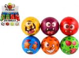 Palla Mostro In Schiuma 7,5 Cm - Mix Di Colori