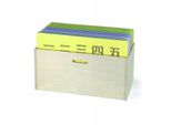 Viga Toys Scatola Con Lavagna Di Legno Per Scrivere