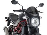 Cupolino Puig Semicarenato Fumè Scuro Per Suzuki Sv