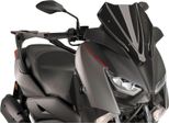 Cupolino Puig V-Tech Sport Nero 430X350Mm Per Yamaha