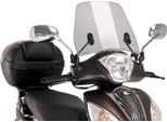 Cupolino Puig Trafic Fumè Chiaro 310X370Mm Per Kymco