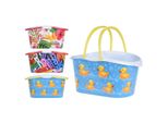 Cestino Per Mollette Ovale 28X10X15Cm Ph Mix Di Decori