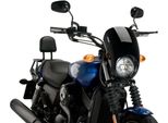 Cupolino Puig Semicarenato Nero Per Harley Davidson Street